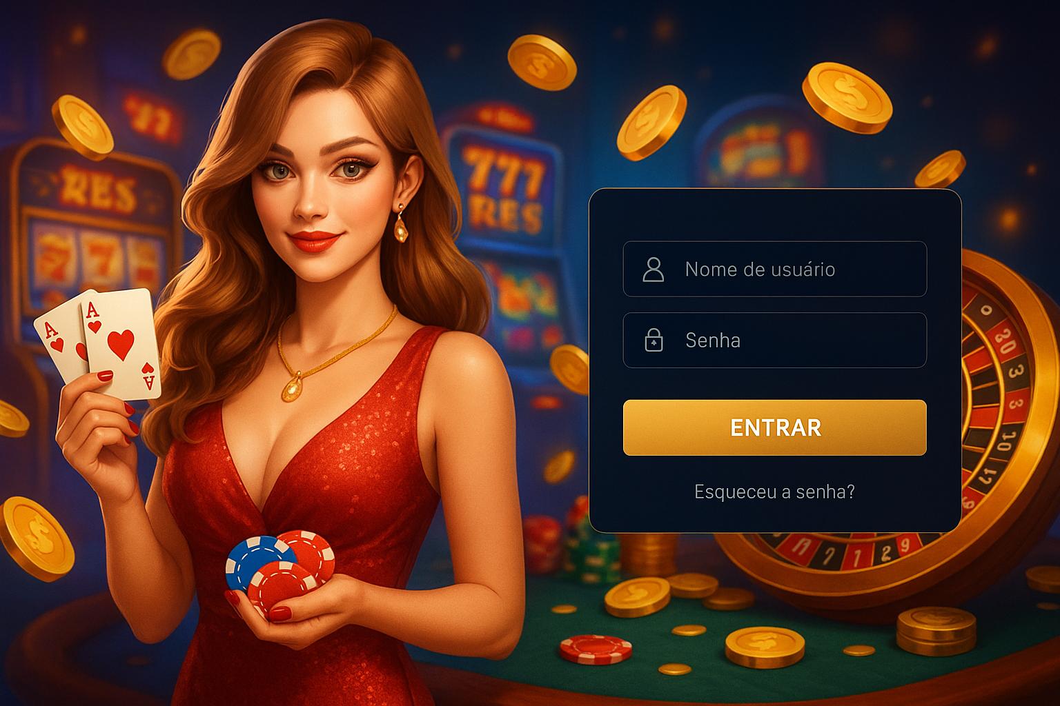 Login no Cassino ALEGRAR777